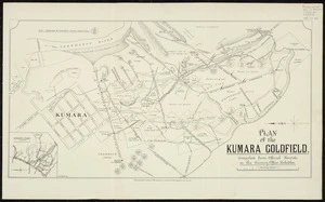 Plan of the Kumara goldfield : compiled from official records in the Survey Office, Hokitika / C.H. Pierard, del.