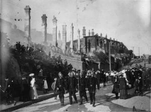 Mein Street, Newtown, Wellington, after the 1901 fire