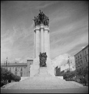 Memorial at Taranto, Italy, World War II - Photograph taken by George Kaye