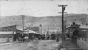 Looking west along Constable Street, Newtown, Wellington