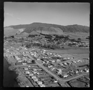 Ngongotaha, Rotorua, Bay of Plenty district, showing housing and hills