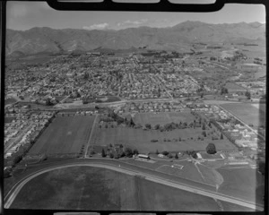 Blenheim, Marlborough includes farmland, housing, sports grounds and race track