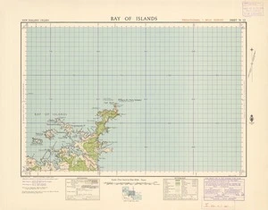 Bay of Islands [electronic resource] / compiled from plane table sketch surveys and official records by the Lands and Survey Department.