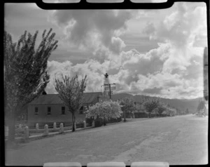 Reefton, West Coast, includes street scene and fruit trees