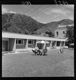 Exterior of a motel at Picton
