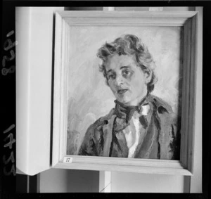'Portrait of an artist', by Lorna Campbell Ellis at a New Zealand Academy of Fine Arts, Wellington