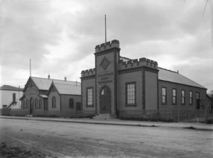 Salvation Army barracks, Battersea Street, Sydenham, Christchurch