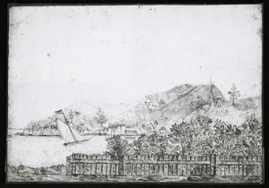 [Artist unknown] :Kororareka before 1845 [Between 1840 and 1845]