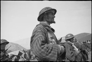 French Moroccan troops on the Cassino Front in Italy, World War II - Photograph taken by George Kaye
