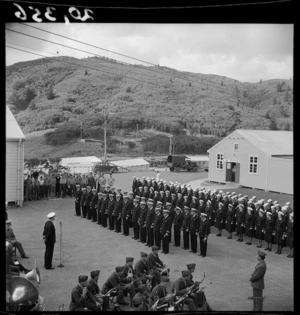 Opening of the United States Naval Base Hospital at Silverstream, Upper Hutt