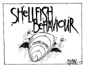 Winter, Mark 1958- : Shellfish Behaviour. 10 May 2012