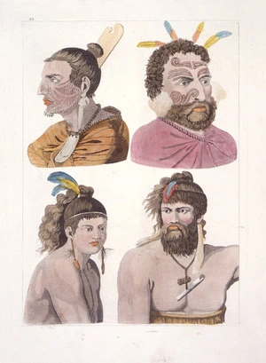 [Various Artists] :Abitatori della Nuova Zelanda / Castelli [sc. Livorno, Vignozzi, 1831]