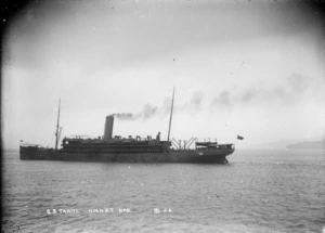 Dickie, John, 1869-1942: SS HMNZT Tahiti