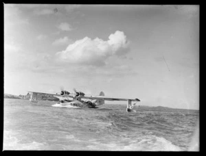 Consolidated Catalina flying boat, Mechanic's Bay, Auckland