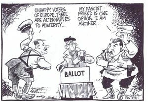 Scott, Thomas, 1947- :"Unhappy voters of Europe, there are alternatives to austerity..." 18 May 2012