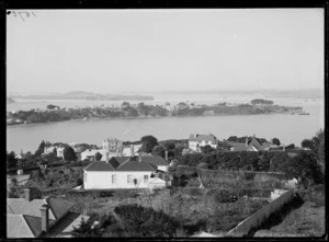 Part two of a two part panorama looking from Birkenhead, Auckland, to Northcote Point