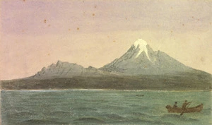 Hands, Alfred Watson, 1849-1927 :Mount Egmont, N. Z. [1880s]