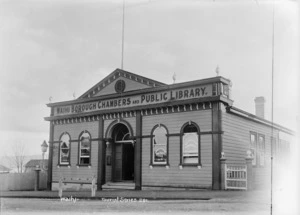 Waihi borough chambers and public library