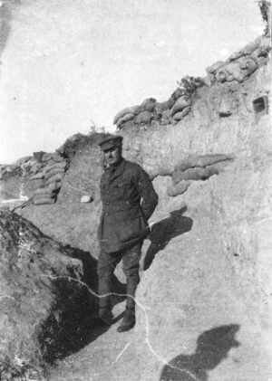 Major McKenzie at Gallipoli, Turkey