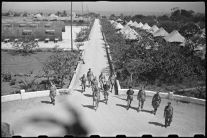 General view of 1 NZ Convalescent Depot area at Santo Spirito, Italy, World War II - Photograph taken by George Bull