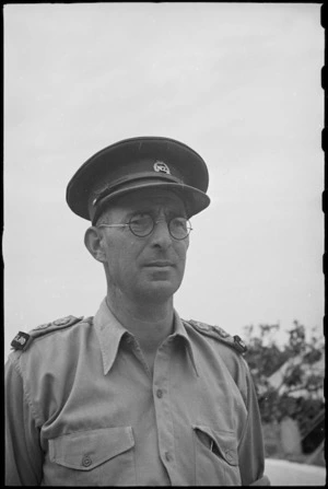 Lieutenant Colonel A L de B Noakes - Photograph taken by George Bull
