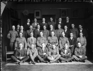Group including Captain Donald Simson