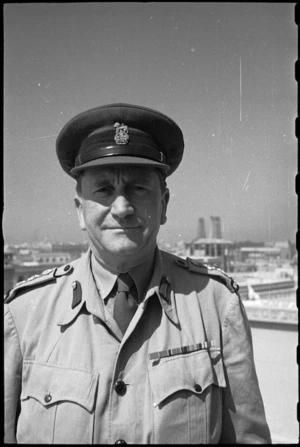 Colonel G W Gower, CBE, ED - Photograph taken by George Bull