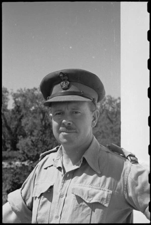 Colonel Keith William Rutherford Glasgow, DSO, ED - Photograph taken by George Bull