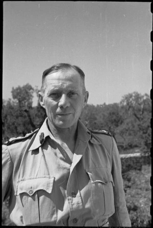 Colonel J R Boyd, CBE, MC - Photograph taken by George Bull