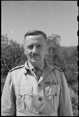 Lieutenant Colonel L F Rudd, DSO, OBE - Photograph taken by George Bull