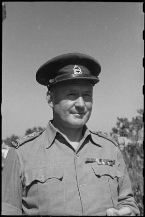 Lieutenant Colonel A S Muir, OBE, ED - Photograph taken by George Bull