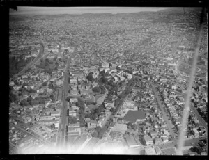 A view of Greys Avenue to Symonds Street, Auckland City