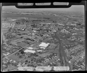 Penrose industrial area, looking Southeast, Auckland