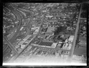Auckland City, showing Newmarket from Hardleys to Great South Road