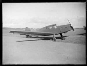 De Havilland Tiger Moth, ZK-AJX from AAC [Auckland Aero Club?]