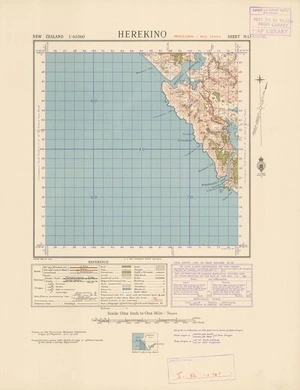 Herekino [electronic resource] / "H.W.M. ; compiled from plane table sketch surveys & official records by the Lands & Survey Department.