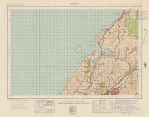 Hutt [electronic resource] / drawn by T.O'D, June 1943 ; compiled from plane table sketch surveys and official records by the Lands & Survey Department.