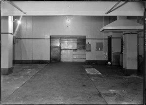 View within the Pan American Airways building with Cooks' old kitchen, Queens Street, Auckland City