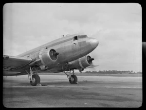 Douglas Dakota aircraft, Whenuapai, Auckland