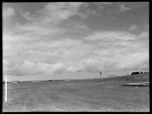Mangere Aerodrome, Auckland showing clouds