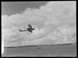 Tigermoth aircraft at Mangere, Auckland