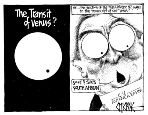 Winter, Mark 1958- :The Transit of Venus?. 7 June 2012