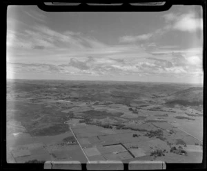 Farmland with State Highway 1 near Waipu, Northland Region