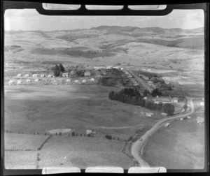 Rural settlement of Glen Afton, Huntly, Waikato region
