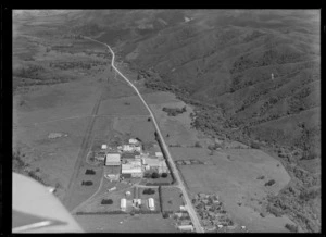 View of the Farmers Freezing Company Works at Moerewa, Northland Region