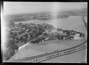 Suburb of Parnell, including Hobson Bay, Parnell Baths and Tamaki Drive, Auckland
