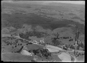 The settlement of Maungaturoto with State Highway 12, Northland Region