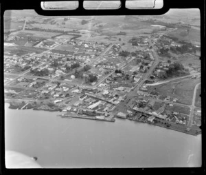 The town of Dargaville on the bank of the Wairoa River, Northland