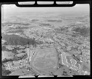 Kensington Park and Whangarei City, looking south to Whangarei Harbour beyond, Northland