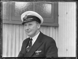 Portrait of Captain WJ Craig, of Tasman Empire Airways